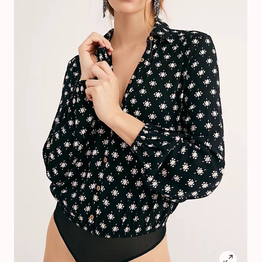 Free People bodysuit